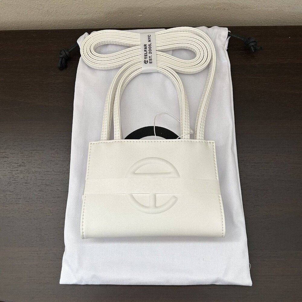New with Tags💕Telfar💕White Shopping Bag Small